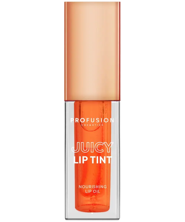 Profusion Cosmetics Juicy Lip Tint Nourishing Lip Oil Curious Coral